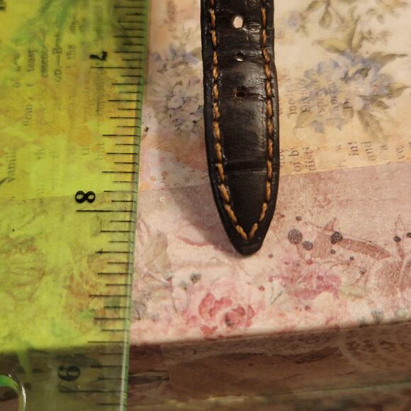 Vintage Watches Moonphase Pless Quartz Japan Gold Case 90s Nelsonic Model - Picture 10 of 10